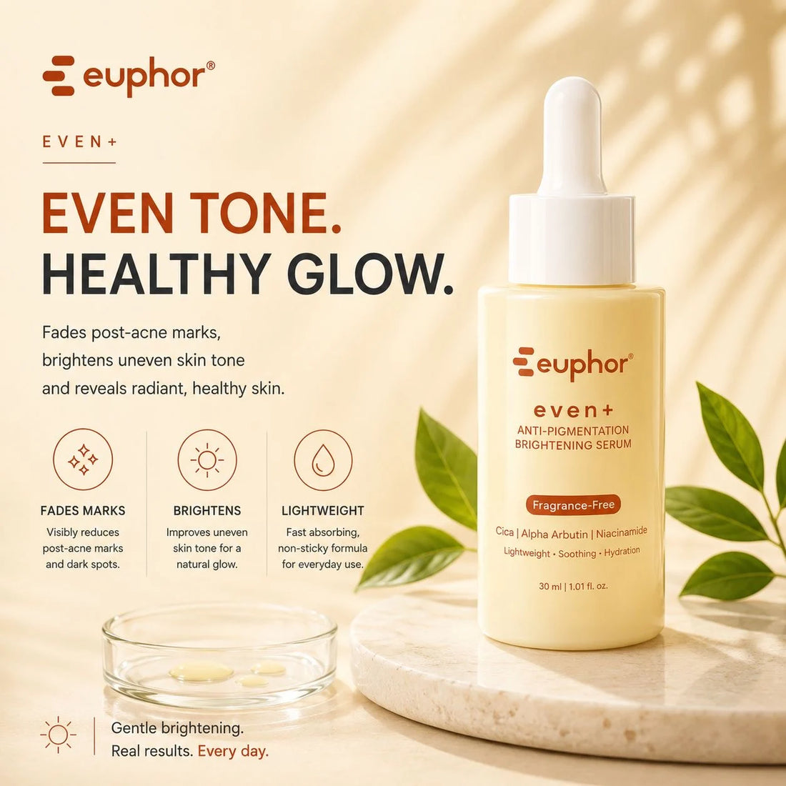 Brightening Serum for Acne Marks & Uneven Skin Tone | EVEN+