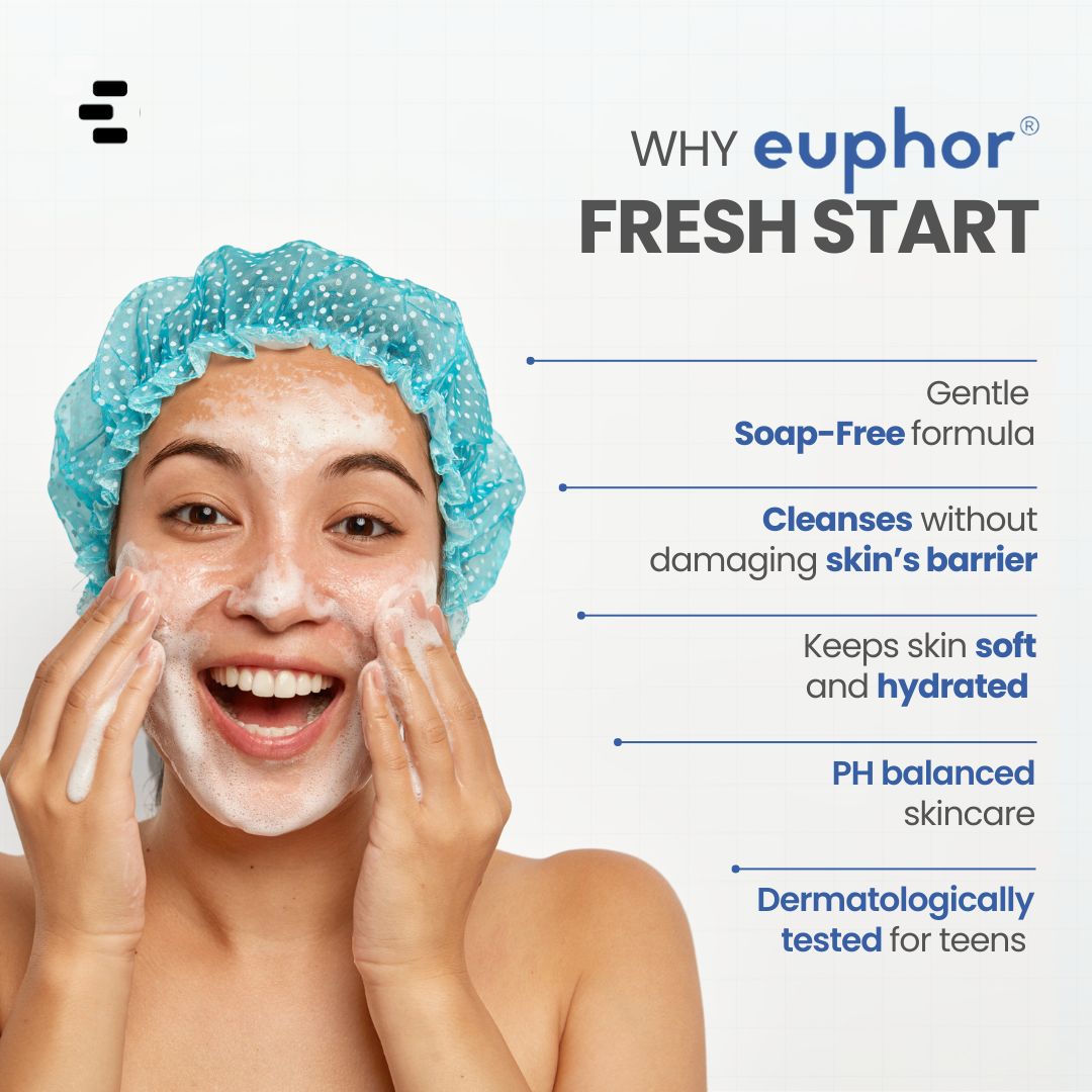 Euphor Teens Gentle Foaming Face wash | FRESH START