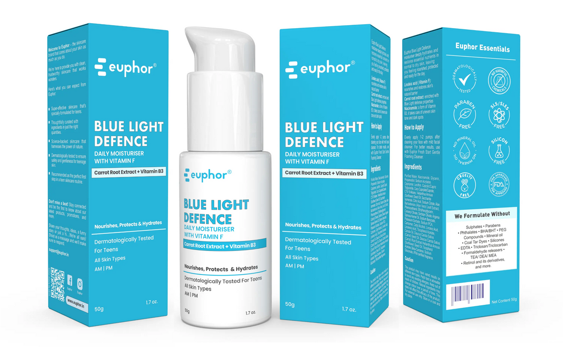 Euphor Teens Daily Moisturiser | BLUE LIGHT DEFENCE