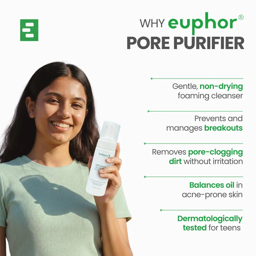 Euphor Teens Anti-acne Face wash |PORE PURIFIER